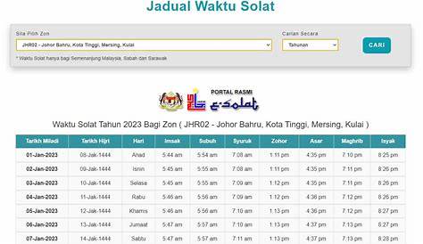 Jadual Waktu Solat Selangor 2021 / 1442-1443H [Muat Turun PDF]