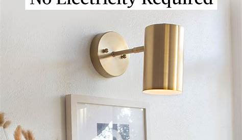 Wall Sconces That Don't Require Wiring