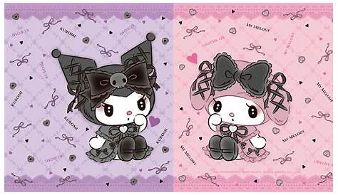Kuromi And Melody Wallpaper Explore more Cute, Japanese, Kuromi And