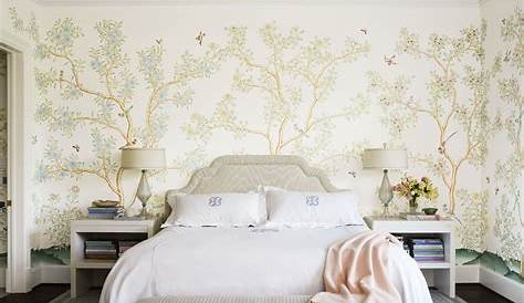Bedroom with Wallpaper Accent Wall that You Must Have | HomesFeed