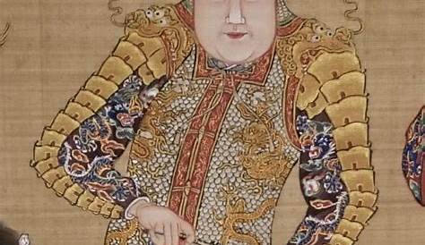 Koei style portrait of Ming dynasty general Li Wenzhong 李文忠 （1339－1384