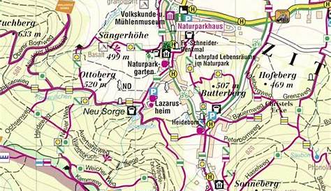 StepMap - Zittauer Gebirge - Landkarte für Deutschland