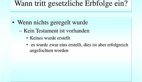 Gegenseitige Erbeinsetzung: Erbfolge in gemeinschaftlichem Testament