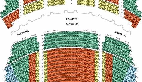 Warner Theater Seating Chart With Seat Numbers Awesome Home