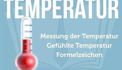 Temperatureinheiten und Umrechnung Temperatureinheiten