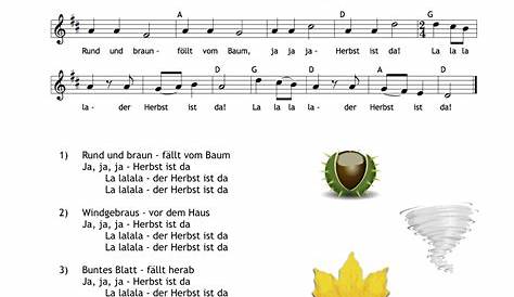 Der Herbst Der Herbst Der Herbst Ist Da Lied - kinderbilder.download