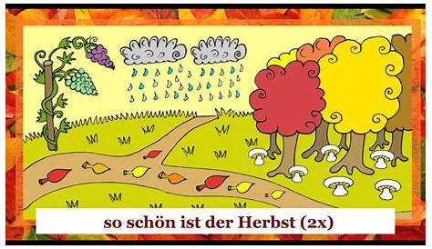 Der Herbst bringt uns Trauben - ein Lied (+ text + traduction