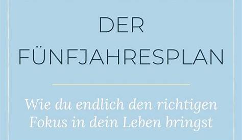 Schmeiß den 5-Jahres-Plan in die Tonne. Jetzt sofort. | Um 180 Grad