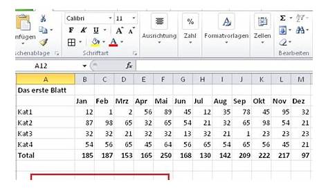Die Excel Grundelemente Teil 1 - Excelwerk