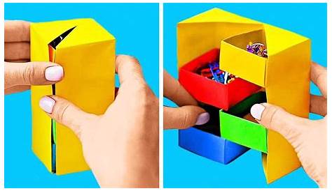Origami Spielzeug basteln mit Papier - Bastelideen wenn man Langeweile