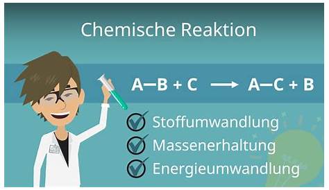 Chemische Reaktionen | Bilanz einfach 1a - Technikermathe.de