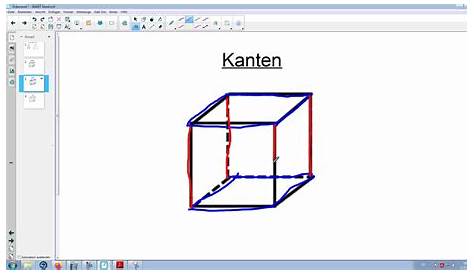 Klasse 5 Flächen Kanten Ecken von mathematischen Körpern - YouTube