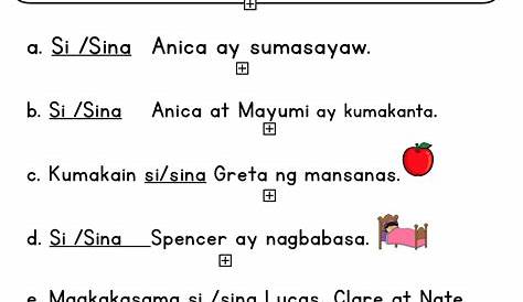 Worksheets Sa Paggamit Ng Wasto Ang Mga Pangngalan At Panghalip Grade 6