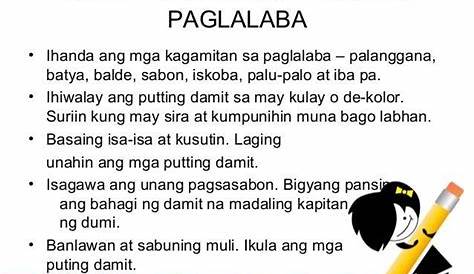 Ipaliwanag ang wastong paraan ng pamamalantsa ng damit at paglalaba