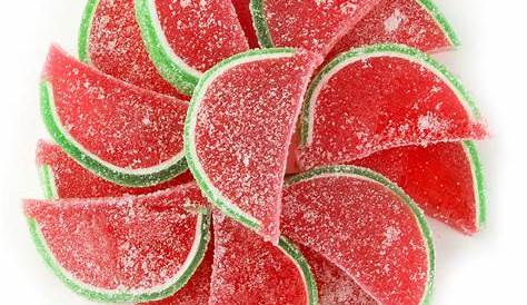 Watermelon Fruit Jelly Slices