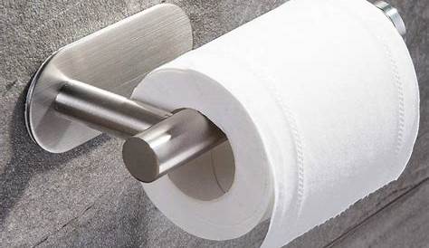 Toilettenpapierhalter WC Rollenhalter Edelstahl ohne bohren