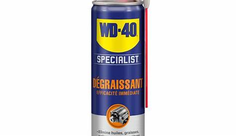 Wd 40 Specialist Degraissant WD ®, Super Dégraissant Action Rapide, Spray