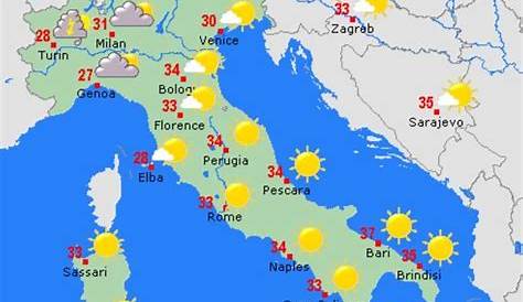 Weather Italy Summer Months
