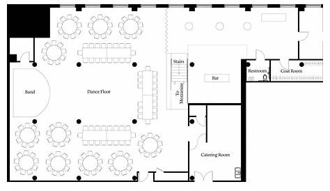 Wedding Venue Building Floor Plans Plan Matsim