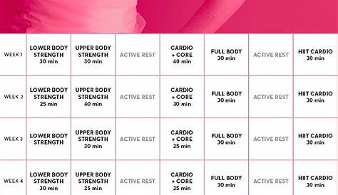 Wedding Workout Plan 6 Months Ning How To A In Six