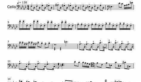 Paint it black Wednesday Solo Sheet music for