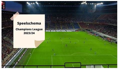 Programma UEFA Champions League 2022-2023 | Speelschema wedstrijden CL