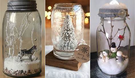 DIY Weihnachten im Glas Christmas Time, Christmas Crafts, Christmas