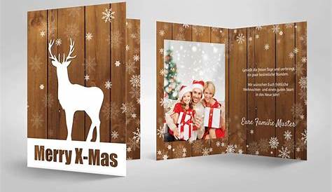 #Weihnachtskarten mit eigenem Foto individuell gestaltet und gedruckt