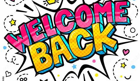 Clip art welcome back from vacation clipart - Clipartix