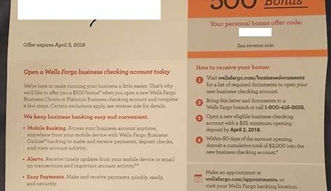 Wells Fargo Business Choice Checking Account Review - MoneysMyLife