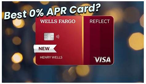 NEW Wells Fargo Reflect - Best Balance Transfer Card Ever? - YouTube