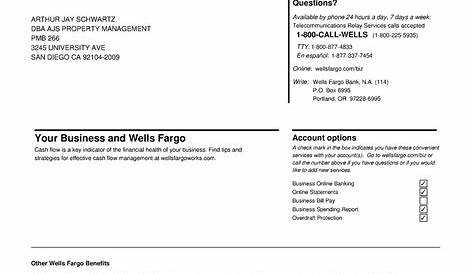 How To Fill Out Wells Fargo Temporary Check - Enter Wells Fargo Trial