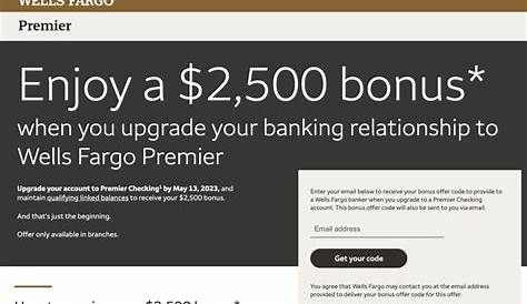 Wells Fargo Checking Bank Account: Promotions and Sign Up Bonus