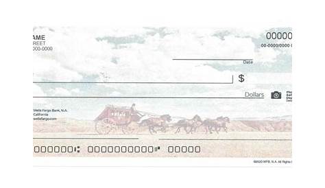 Early Wells Fargo Check - Holabird Western Americana Collections