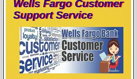 Wells fargo customer support service