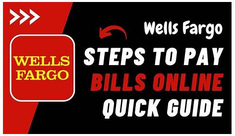 2023 Wells Fargo Bill Pay & Wells Fargo Login - DukeBoss