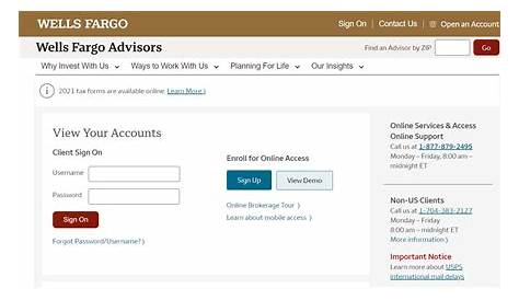 Wells Fargo Login - Instructions. How to login online banking