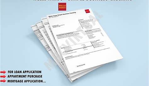 5 Months Wells Fargo – Simple Business Checking – MbcVirtual