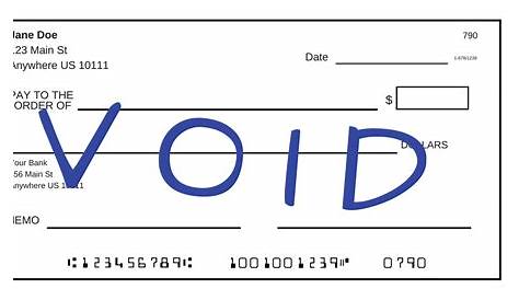 How to Get a Voided Check Without a Checkbook - Money Tamer