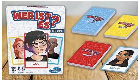 "Wer ist es? Kartenspiel“ von Hasbro - ᐅ Spielregeln & Spielanleitungen