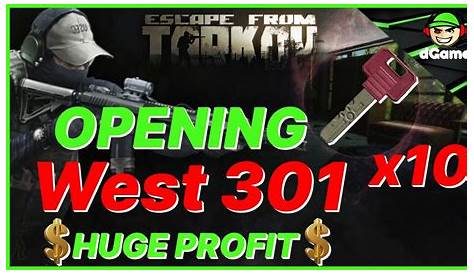 Escape From Tarkov Key Spawn - West Wing Room 301 Key - YouTube