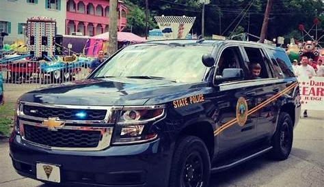 West Virginia, West Virginia State Police Chevy Tahoe. Police cars