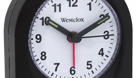 Westclox Alarm Clock 80231 Manual