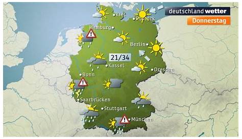 Wetter Freitag Deutschland Karte - Bilder Deutschland Karte