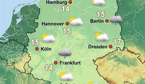 Das Wetter Deutschland Karte - Bilder Deutschland Karte