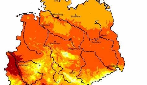 Deutschland Karte Wetter - Landkarte