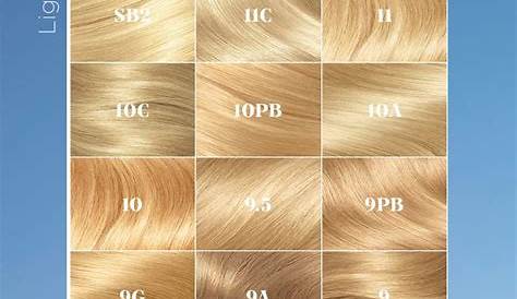 What Color Number Is Blonde Guide To Hair Shades Expert Advice L’Oreal