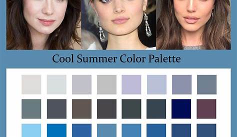 What Colors Should A Cool Summer Wear