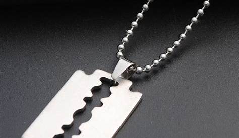 What Does A Razor Blade Necklace Mean