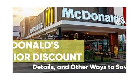 McDonald’s Senior Discount: All You Need To Know